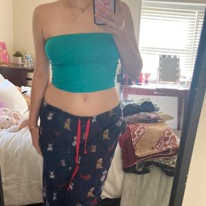 American eagle teal tube top
